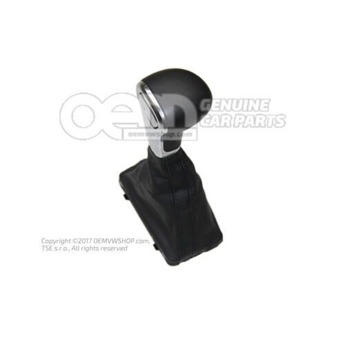 Klamka dźwigni zmiany biegów dusza (czarna) 4G1713139N IBR