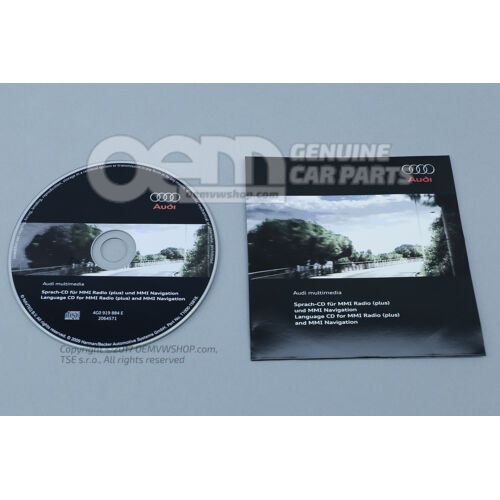 Płyta CD-ROM z systemem nawigacji 4G0051884E
