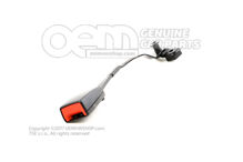 Zatrzask do paska, satynowy czarny 8L0858676H 01C Zatrzask do paska, satynowy czarny 8L0858676H 01C