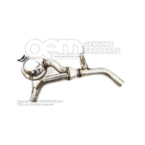 Tłumik środkowy Volkswagen Golf 5G 5Q0253409E
