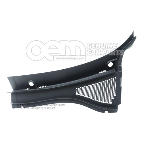 Listwa do ramy okiennej chroniącej przed wiatrem Satynowa czerń 566819415A 9B9