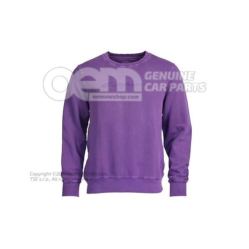 7TG084131D HTF Sweatshirt, XL, men's, Purple California Collection