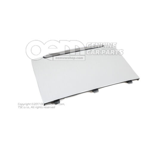 Wykończenie dla stow.comp. lub popielniczka aluminiowa szczotkowana srebrna 4G0863440AD1NK