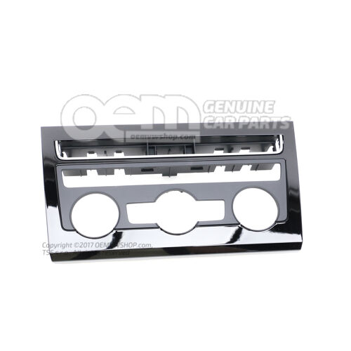 Obudowa nawiewnika czarna/czarna satyna/chrom polerowany 5F0858060H BYY