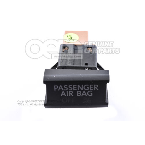 Lampka kontrolna wyłączenia czołowej poduszki pasażera Volkswagen Touareg 7P 7P6919234A