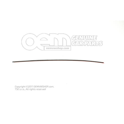 Listwa mocująca satynowa czarna 3B0854542  B41