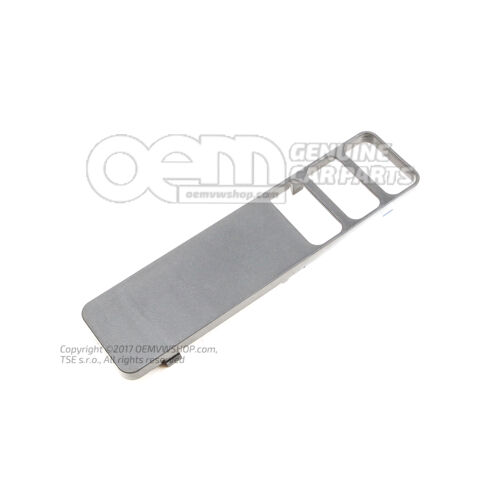 Osłona montażowa przełącznika, satynowo czarna 2D0957085A 01C