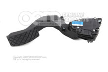 Pedał gazu z modułem elektronicznym 8D1723523P (1)