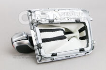 Golf VII Clubsport GTI Edition 40 Gear shift cover DSG gear knob alcantara with red stitching 5G1713203Q UCX (6)