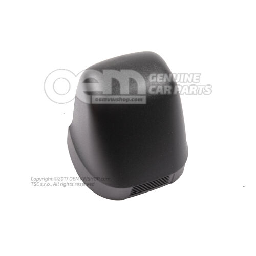 Czapka z daszkiem satynowa czarna 3G0858548  9B9