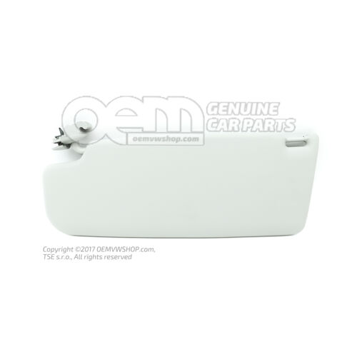 Osłona przeciwsłoneczna perłowo-szara 6RF857552D 2F4