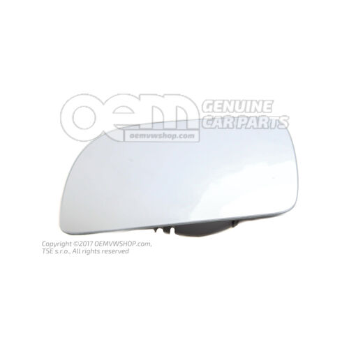 Szkło lustrzane (wypukłe) z płytką nośną 6Q0857521B