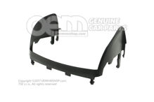 Nakładka na szablę kierownicy (czarna) 4M0419689H 4PK