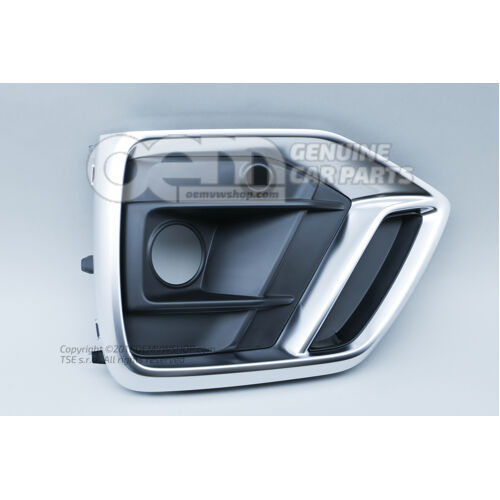 Kratka nawiewu powietrza Satin czarny/aluminium w standardzie 80F807679  COX
