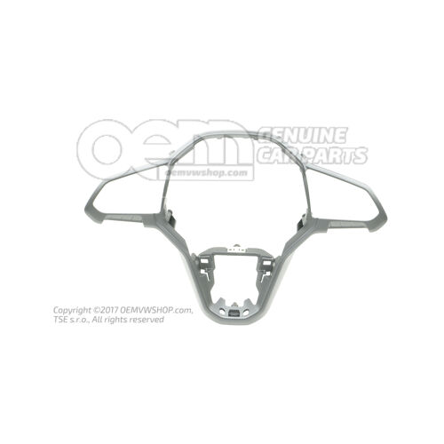 Listwa na kierownicę anodowana ciemna matowa 5H0419685F 7T9