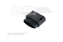 Płaska obudowa styków z mechanizmem blokującym styki 1J0973775A (1)