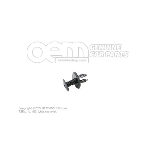 Klips Satynowy czarny 701867299  9B9