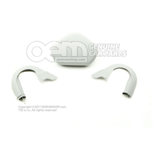 Zaślepka perłowa szara 1J0858189C Y20