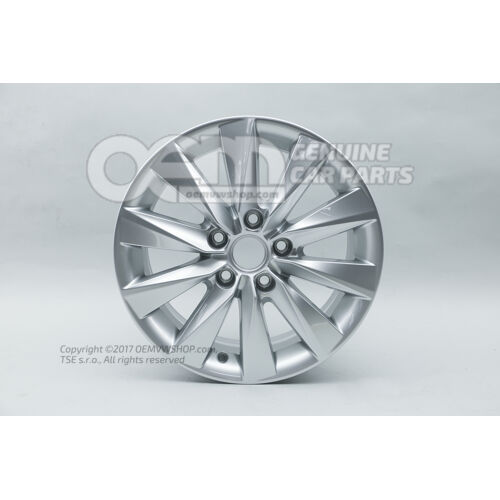 Felga aluminiowa diamentowa srebrna Seat Ateca 57 575601025  8Z8