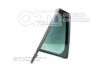 Szyba boczna (stała) czarna Skoda Superb 3V 3V9845213G 5AP