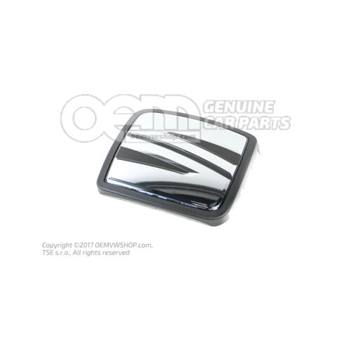 Emblemat SEAT Satynowo czarny 7N5853679C 9B9