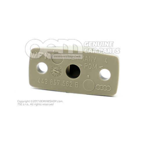 Uchwyt do osłony przeciwsłonecznej (beżowy) 443857561H 1RS