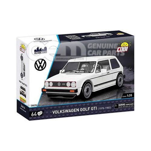 Zestaw, 1:35, „Golf 1 GTI”, biały, kolekcja licencjonowana