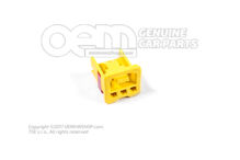 Obudowa stykowa płaska Mechanizm blokujący poduszkę powietrzną skrzynia siedzenia Zespół poduszki powietrznej głowy 6X0972773