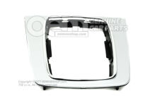 Dolna część ramy mocującej do tulei ochronnej ze szczotkowanego aluminium 8E0864261AC7N6