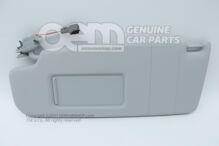 Osłona przeciwsłoneczna z lustrem i osłoną w kolorze perłowo-szarym 6R0857551K 2F4