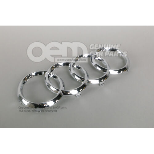 Emblemat Audi chromowany 8T0853605  2ZZ