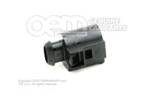 Płaska obudowa złącza z blokadą styków Element przyłączeniowy pompy wysokociśnieniowej 4D0971992