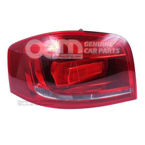 Lampa tylna Audi A3 Sedan/Sportback 8P 8P3945095