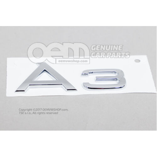 Napis chromowany 8P0853741  2ZZ