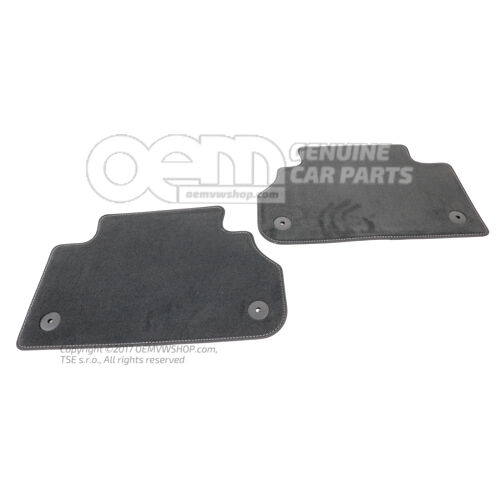 1 komplet dywaników soul/rock szary Audi Q5 80 80A864450A JTV