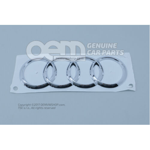 Emblemat Audi chromowany 8V4853742  2ZZ