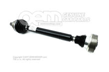 Wał napędowy z przegubami homokinetycznymi 1K0407272CL