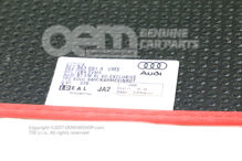 1 zestaw dywaników na stopy soul (czarny)/karminowy czerwony 8E2863691A VMS (2)