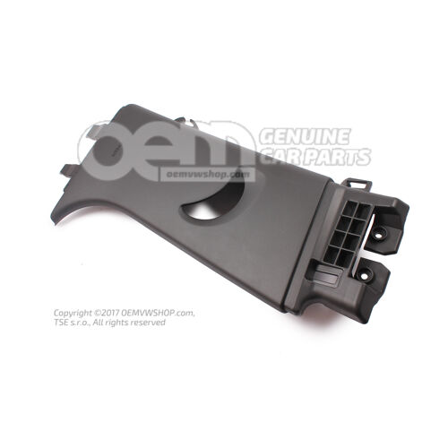 Osłona słupka B w kolorze czarnym Seat Leon 5F 5F3867244  VS9