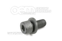 Śruba z łbem gniazdowym z łbem gniazdowym sześciokątnym (kombinacja) M8X18 N  10055703 (1)