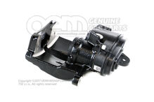 4N0615403H QB7 Audi A8/S8 czarna Obudowa zacisku hamulcowego z serwomotorem, napełniona i przepłukana bez klocków hamulcowych rozmiar 350x28mm tył lewy 4N0615403H QB7 (3)