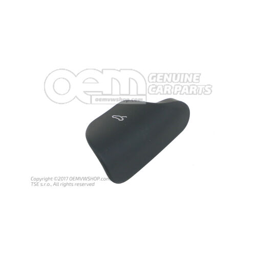 Dźwignia zwalniająca dusza (czarna) Audi R8 Coupe/Spyder 42 423823533  6PS