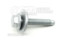 Śruba z łbem sześciokątnym z tuleją (kombi) M8X45 N  91067801 (2)