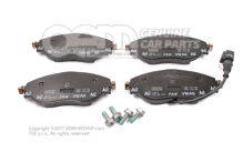 1 zestaw klocków hamulcowych do hamulca tarczowego 5Q0698151G 1 zestaw klocków hamulcowych do hamulca tarczowego 5Q0698151G