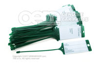 Brelok do kluczy, zielony, VPE, 100 szt. VAS 6436 ASE33000500000