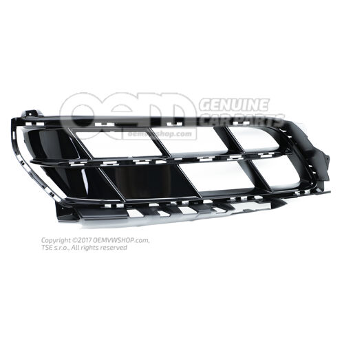 Kratka wentylacyjna w kolorze czarnym błyszczącym 11H853666  041