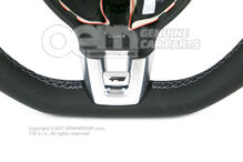 Kierownica wielofunkcyjna (skórzana) w kolorze czarnym/szarym artystycznym 1K8419091BQASZ (3)