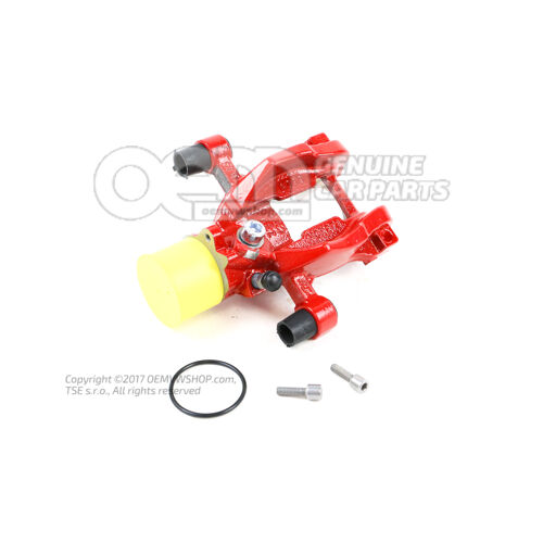 Obudowa zacisku hamulcowego tornado czerwona 8V0615424A