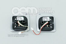 Zestaw przycisków do wielofunkcyjnego zestawu przycisków Tiptronic do kierownicy soul/chrom 4H0951523F XHA (1)