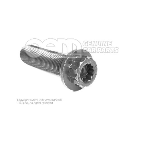 Śruba z łbem 12-kątnym o rozmiarze M16X1,5X59 WHT004573